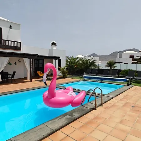 Villa Casa Del Sol Naciente - Heated Pools - Wifi - Uk,be,nl,fr Tv Channels Playa Blanca (Lanzarote)